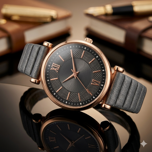 M3 Trader Generic top brand luxury women steel watch..